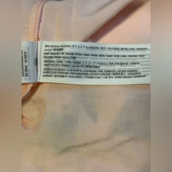 Abercrombie & Fitch pink Floral Babydoll dress. XS - Picture 9 of 9